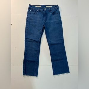 Pilcro and the Letterpress cropped high rise bootcut jeans  Size 28
